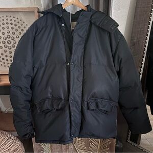 Black Puffer Coat | Black Coat | Black Jacket